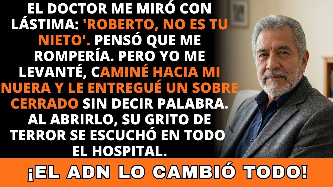 Doné Sangre Para Salvar A Mi Nieto… El Doctor Me Dijo: “Señor, Usted No Es Su Abuelo”...
