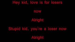 Video thumbnail of "The Longshot - Love is for Losers (lyrics)"