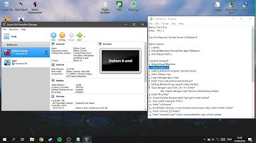 Tutorial Konfigurasi SAMBA di Debian 8 || VirtualBox Tutorial