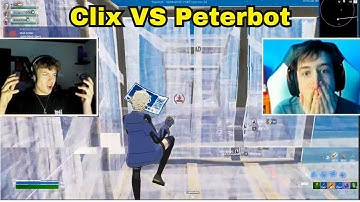 Clix VS Peterbot 3v3 TOXIC Fights w/ Ronaldo & Derek!