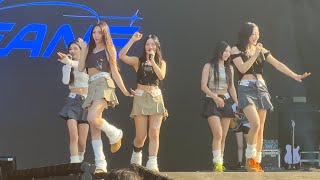 230803 NewJeans - Full concert 2 of 5: Hurt \/ Attention live @ Lollapalooza 4K Fancam