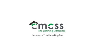 Insurance Trust Meeting 8-4