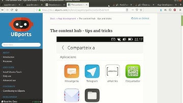 Qt Ubuntu Touch, Import / Export files with  Content Hub