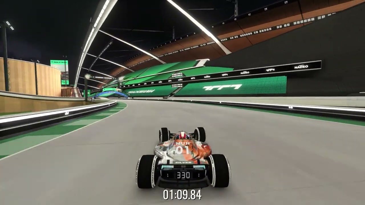 #Trackmania トラックマニア 立体 高速道路風 自作コース改 #freegames #racegame #racing #course #design #gamedesign #オリジナル