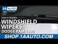 How to Replace Wiper Blades 1994-2001 Dodge Ram 1500