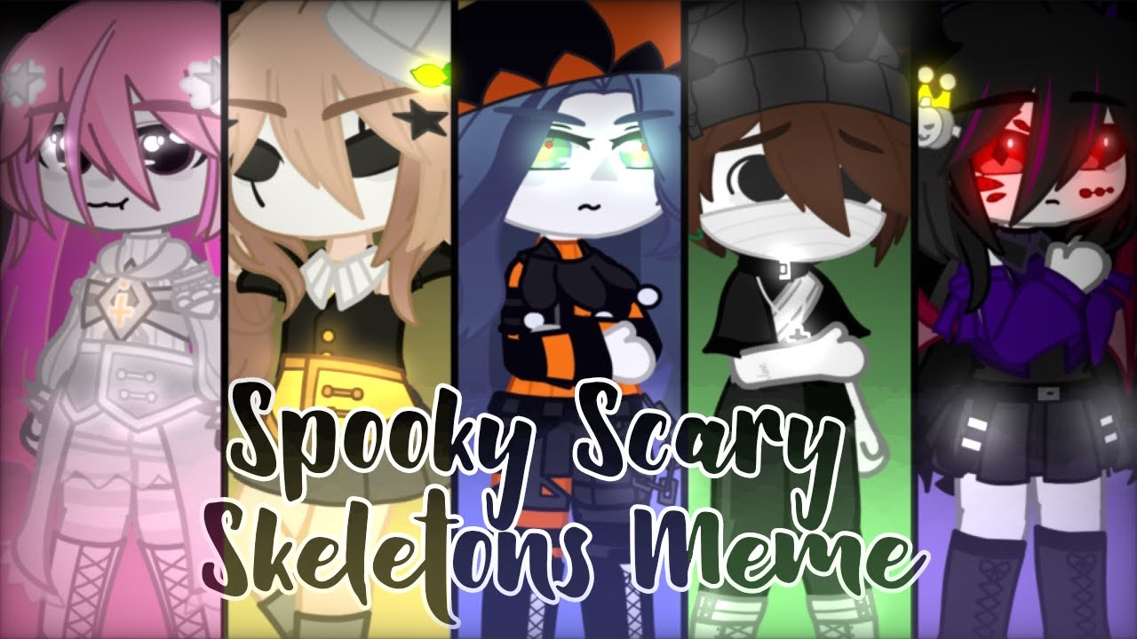 Spooky Scary Skeletons | Ft. Halloween Mimic Krew AU | ･ Made by ...