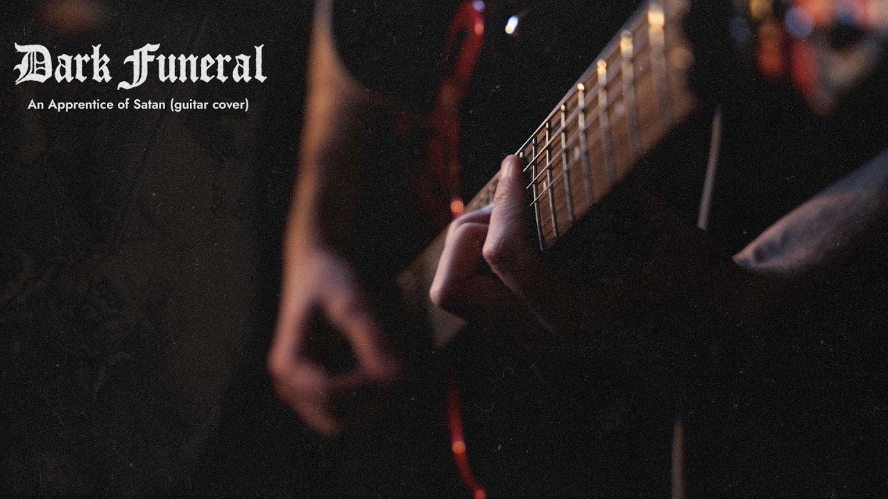 Dark Funeral guitar cover