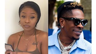 You dier don't shut up- Efia Odo angrily  warns Shatta wale over Yvonne Nelson & Sarkodie issue