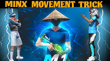 how to do m1nx movement trick in mobile 📲 m1nx fuego freestyle movement trick tutorial ⚡☠️