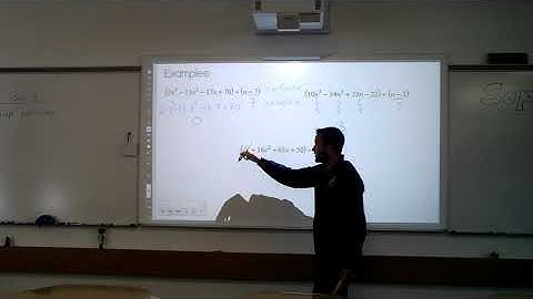 The Remainder Theorem