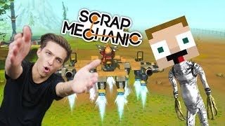 Postavili jsme UFO | Scrap Mechanic #4 w/ Gejmr