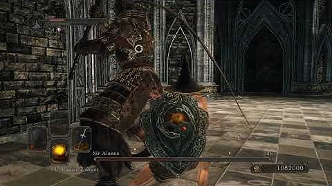 (+0 weapon) Sir Alonne SL1 NG+7 CoC no roll/block/parry