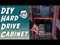 DIY NAS & Hard Drive Cabinet - IKEA Hacking - Drive Cooling and Sound Dampening