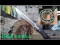 Pisau dari laher atao klaker motor6007blacksmith  pisau dapur5amtv