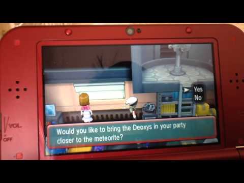 how to change deoxys how to change deoxys form in alpha sapphire