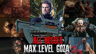 RESIDENT EVIL 4 REMAKE - MAX LEVEL GROZA (LE 5) VS ALL BOSSES with CHRIS REDFIELD &amp; JILL VALENTINE