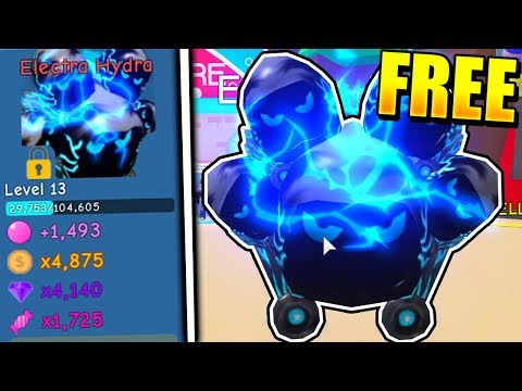 Free Electric Hydra Dominus In Bubble Gum Simulator Roblox