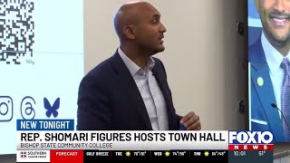 Congressman Shomari Figures Townhall well-attended with constituents voicing concerns