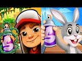 Bunny run 🆚 Subway surfers New Orleans Map Comparison