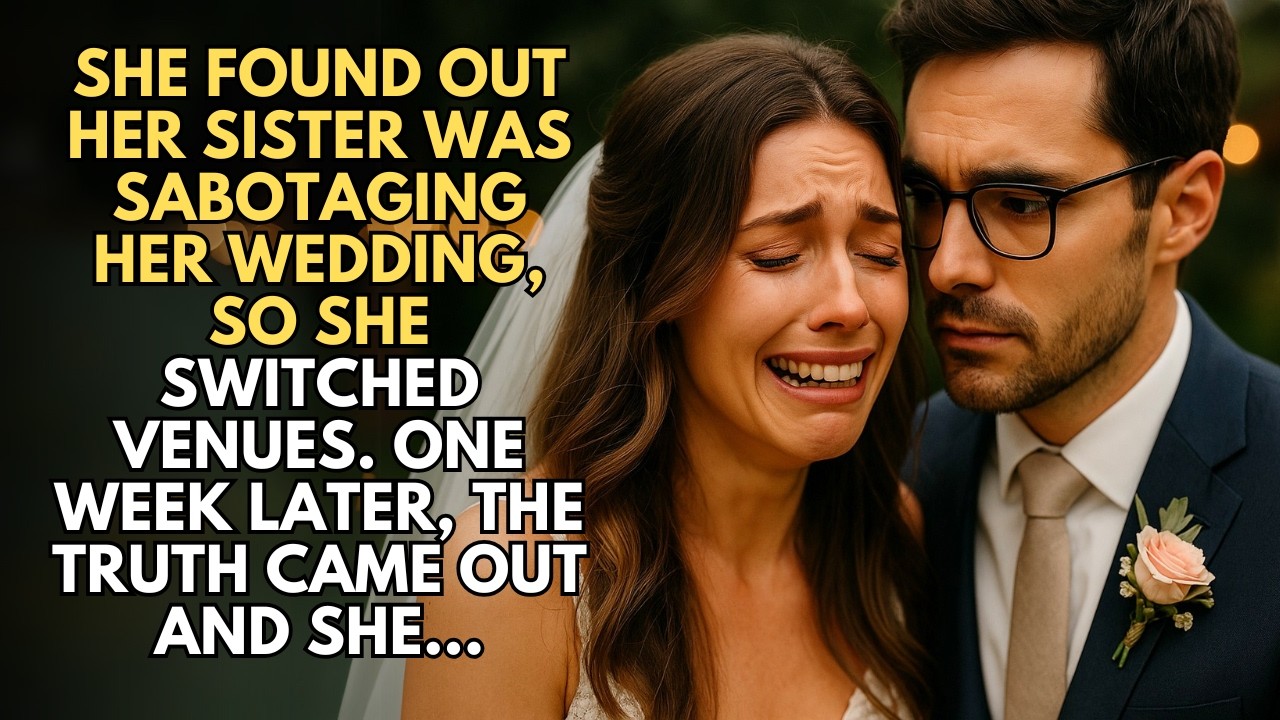 She Found Out Her Sister Was Sabotaging Her Wedding, So She Switched