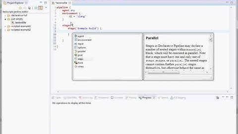 Jenkins Editor V1.4.0 - Code completion and tooltips