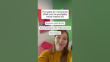 Fun jobs for introverts (which you