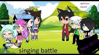 singing battle/ NEW OC!!!!/ aphmau squad