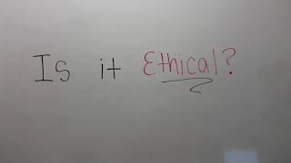 J397 Ethics Video Case Study
