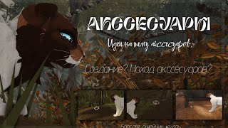 ИДЕИ на СОЗДАНИЕ АКССЕСУАРОВ | в WARRIOR CATS: ULTIMATE EDITION