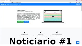 Noticiario FacturaScripts #1: nuevo diseño web