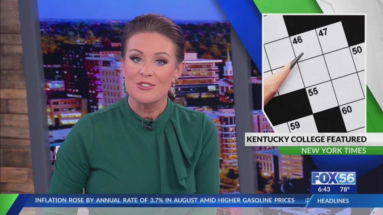 Kentucky college featured in New York Times crossword puzzle