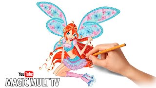 Как Нарисовать Блум Школа Волшебниц How To Draw And Paint Blum Winx Club(Как Нарисовать Блум Школа Волшебниц How To Draw And Paint Blum Winx Club Приятного просмотра!❤ Enjoy watching!❤ Смотрите наши..., 2016-05-10T06:00:01.000Z)