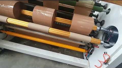 Rewinding 500mm Diameter Four-shaft Turret Bopp adhesive tape Slitting machine/WsApp:008613926851810