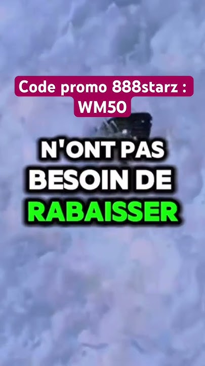 Code promo 888starz : WM50 - YouTube