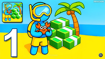 Sea Harvest Tycoon - Gameplay Walkthrough Part 1 - Sell Fishes Earn Rewards (iOS, Android)