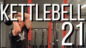 Kettlebell 21 - goblet box squat with halo - a way to make sure you are maximizing your squats