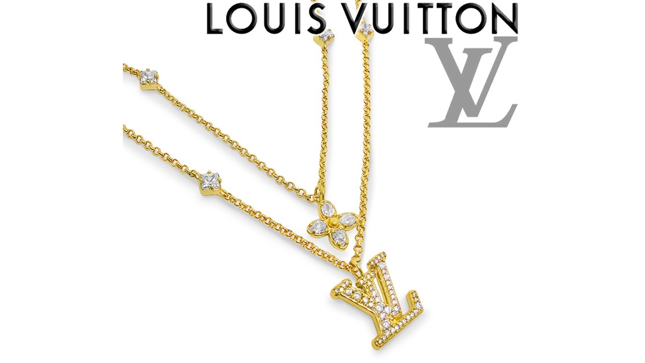 商品紹介】ルイ・ヴィトン LOUIS VUITTON ネックレス・レディ LV