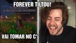 CELLBIT REAGIU AO FOREVER TILTANDO DEPOIS DE MORRER PRO ENDERMAN! QSMP MINECRAFT