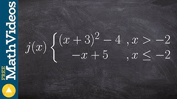 How to evaluate the limit of the piecewise function