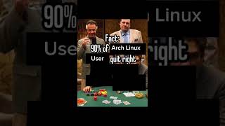 Memes that only Arch Linux Users understand part 3 #memes #shorts