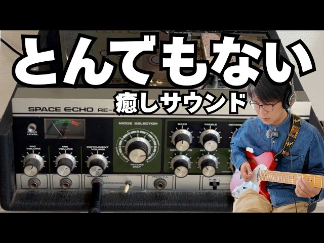 Roland SPACE ECHO RE-201] The soothing, exquisite sound is