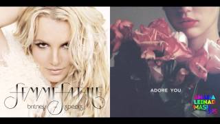 Britney Spears vs. Miley Cyrus - Inside You