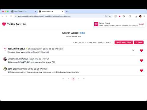 Twitter Auto Like video preview 2
