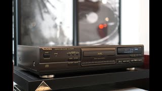 Technics SL-PG580A MASH Series CD Player Made in Germany with HiFi Cables