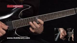 Devil's Daughter - Guitar Solo - Slow & Close Up - www.licklibrary.com
