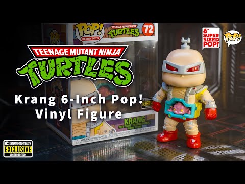 Exclusive Krang 6-inch Funko Pop! from the Teenage Mutant Ninja Turtles!