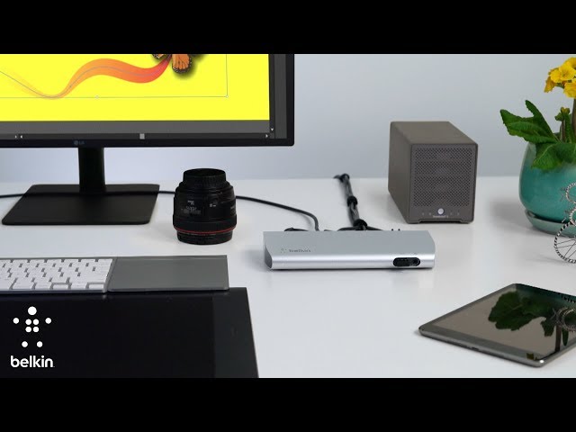 Discover the Thunderbolt 3 Express Dock by Belkin - YouTube