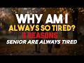 6 Daily Habits That Make Seniors Feel Constantly Tired #seniorshealth #agingwell
