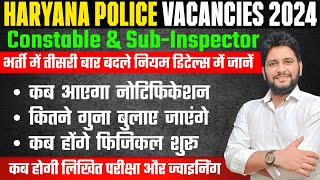 Haryana Police New Vacancy 2024 | Group D Result 2023 | Hssc CET MAINS EXAM | Sandeep Siwach Sir