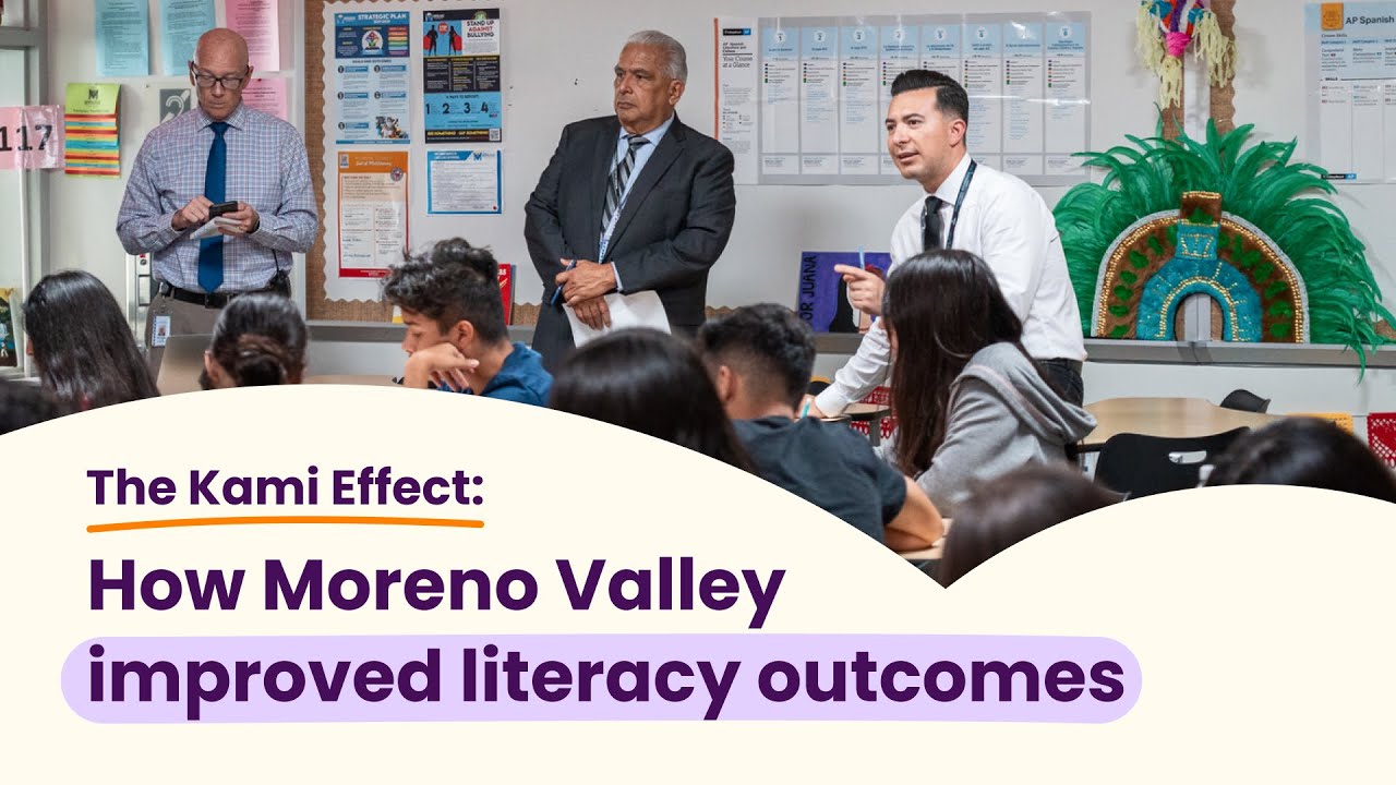 How Moreno Valley improved literacy outcomes with Kami